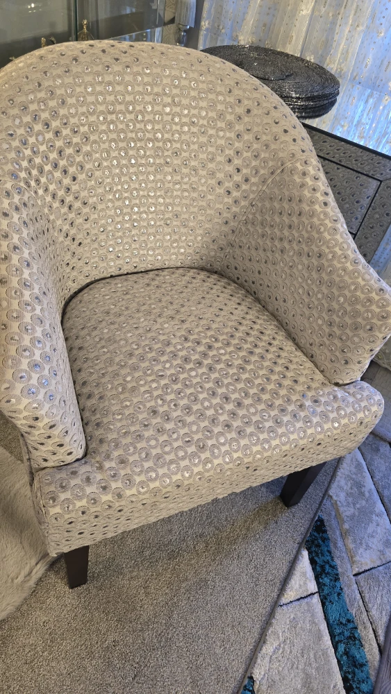 Sparkly Accent Chair - photo 4