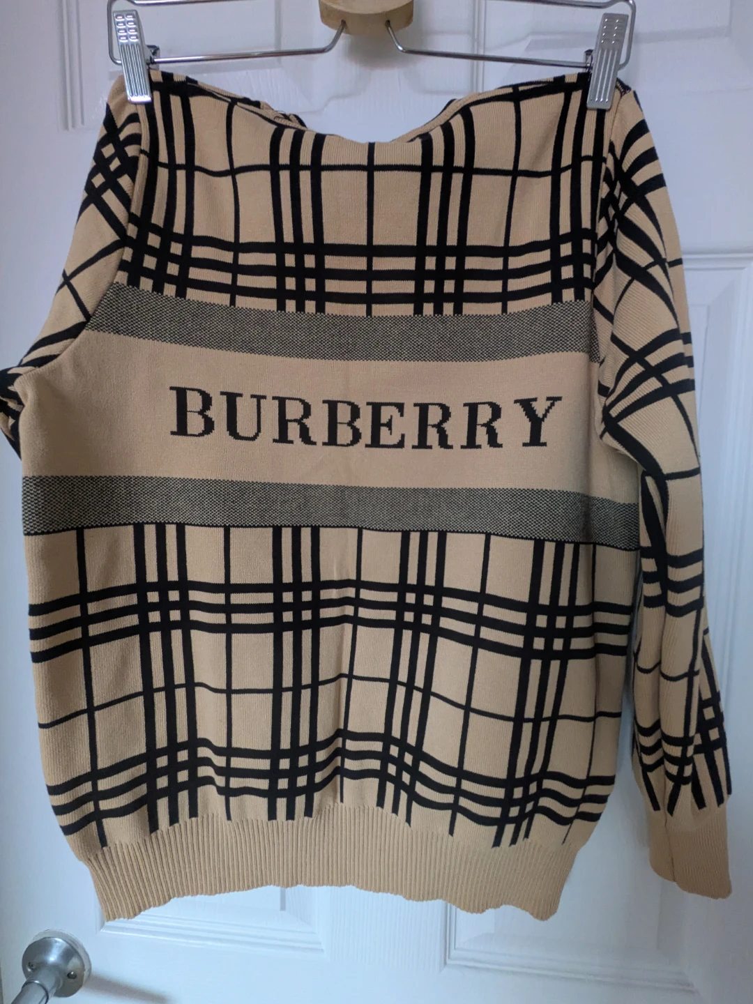 Burberry Plaid Knit Sweater - photo 2