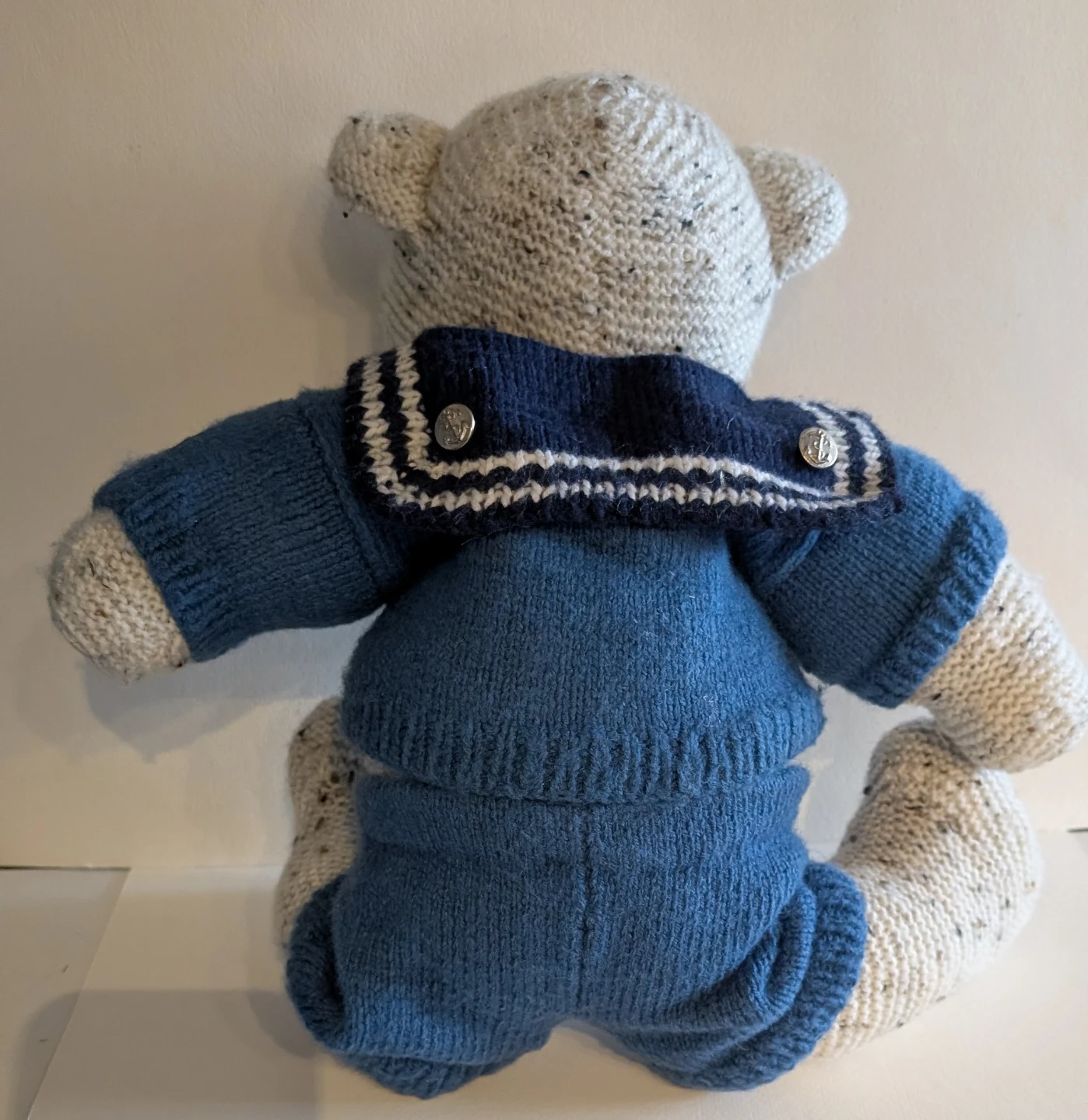 Hand kitted Teddy Bear - photo 2