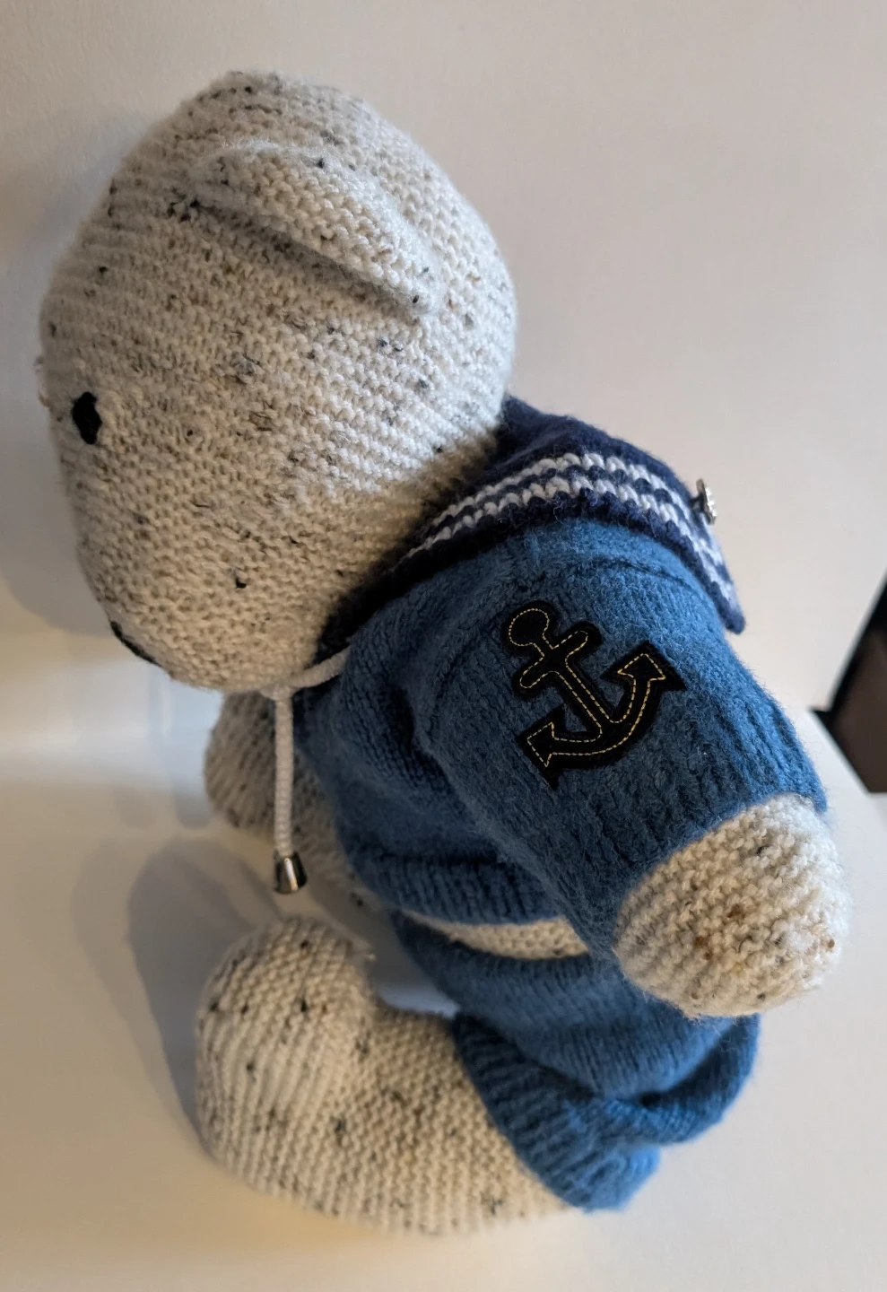 Hand kitted Teddy Bear - photo 3