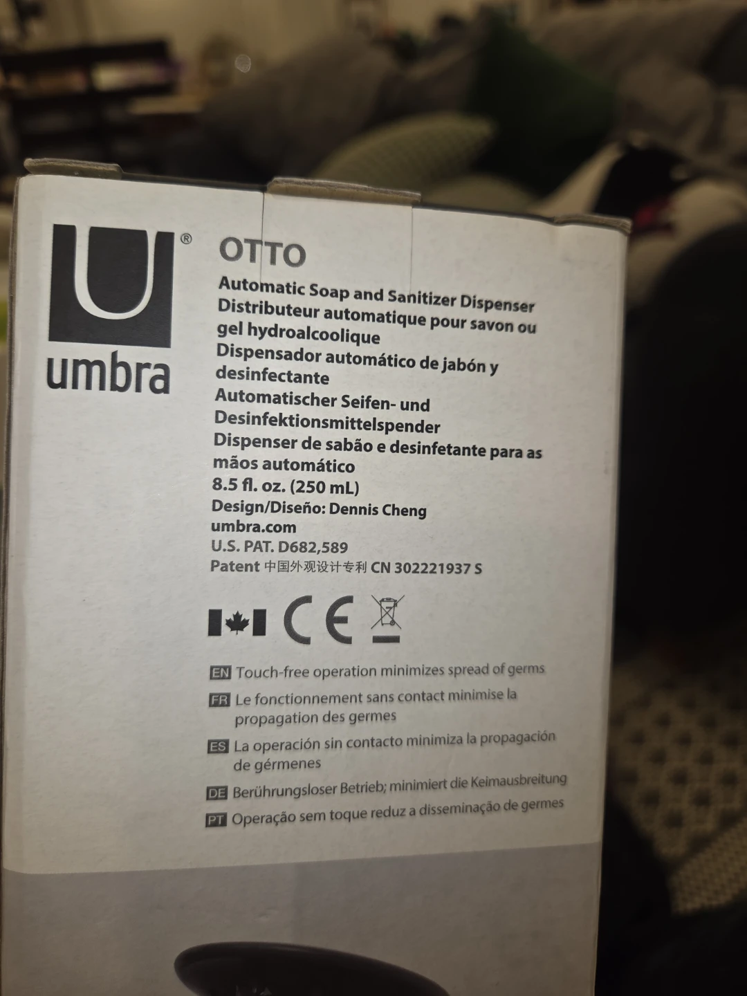 Umbra OTTO Automatic Soap Dispenser 8.5 fl. oz. - photo 3