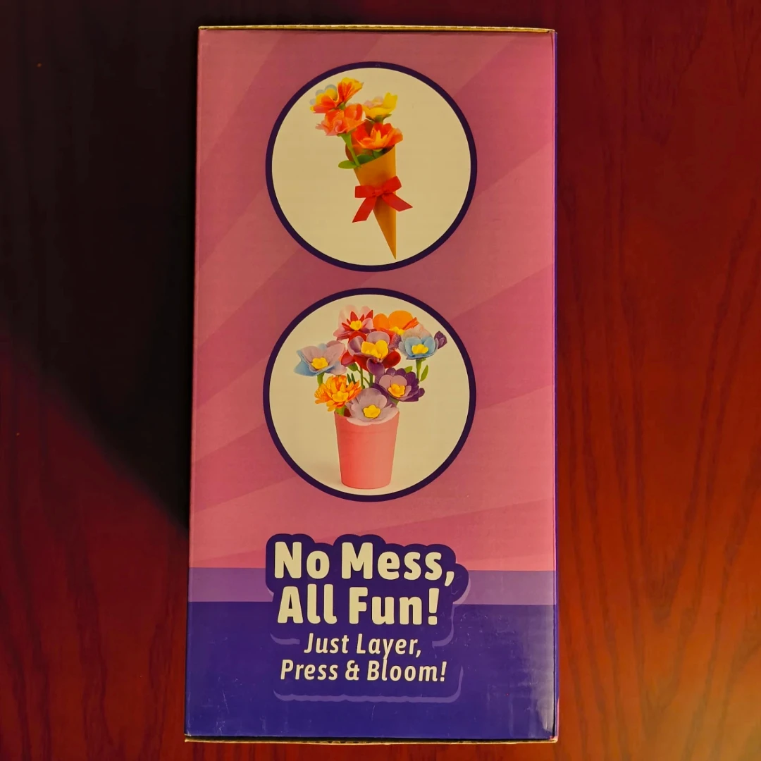 Flower Bouquet Making Kit for Kids 🧡 - photo 2