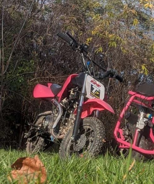 Kids Dirt Bike - Pink