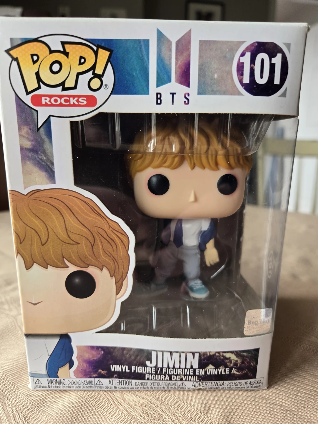 Funko Pop! Rocks BTS Jimin and V Vinyl Figures 101 & 107 - photo 3