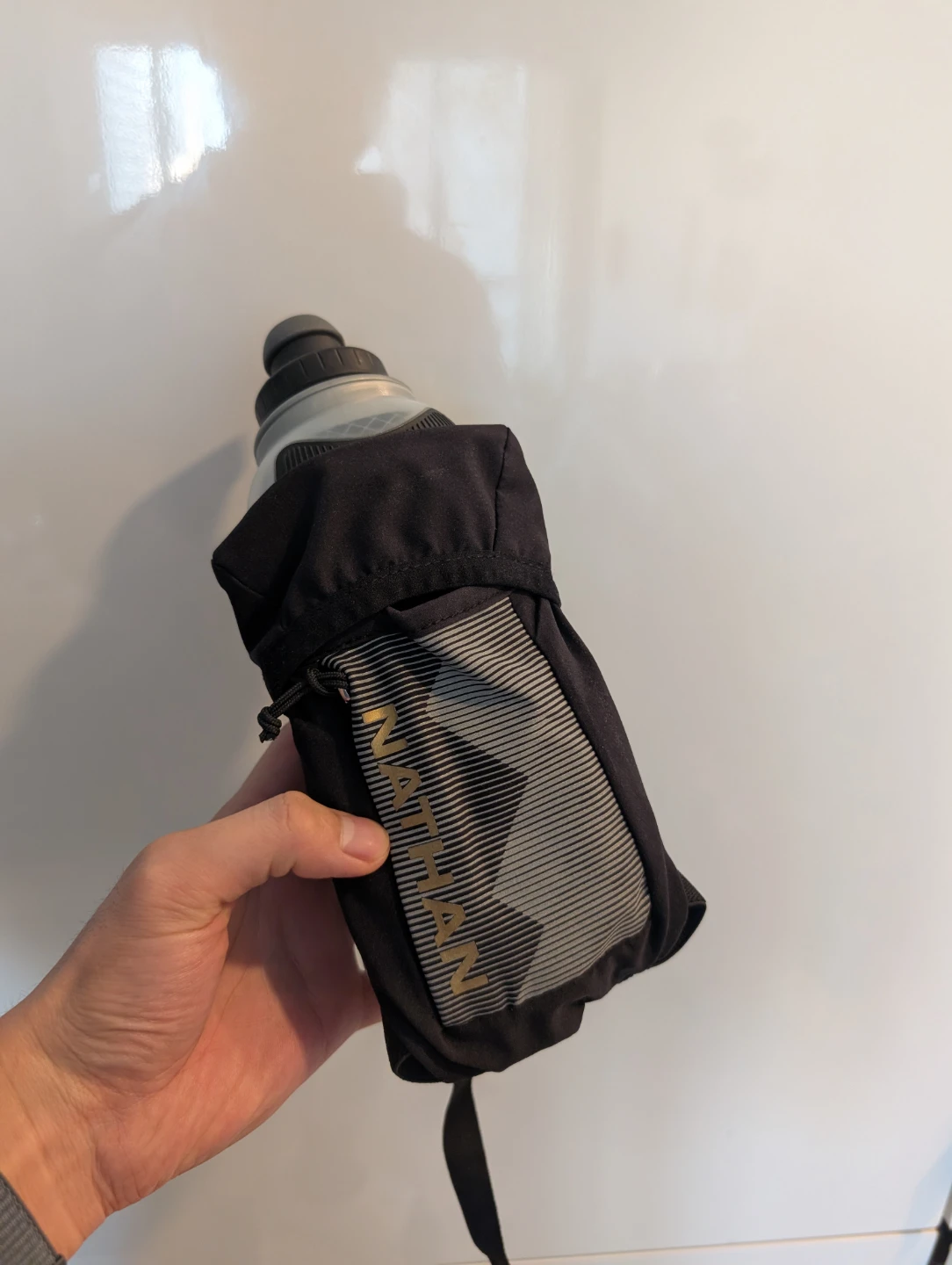 Nathan Insulated Handheld Water Bottle with Pocket