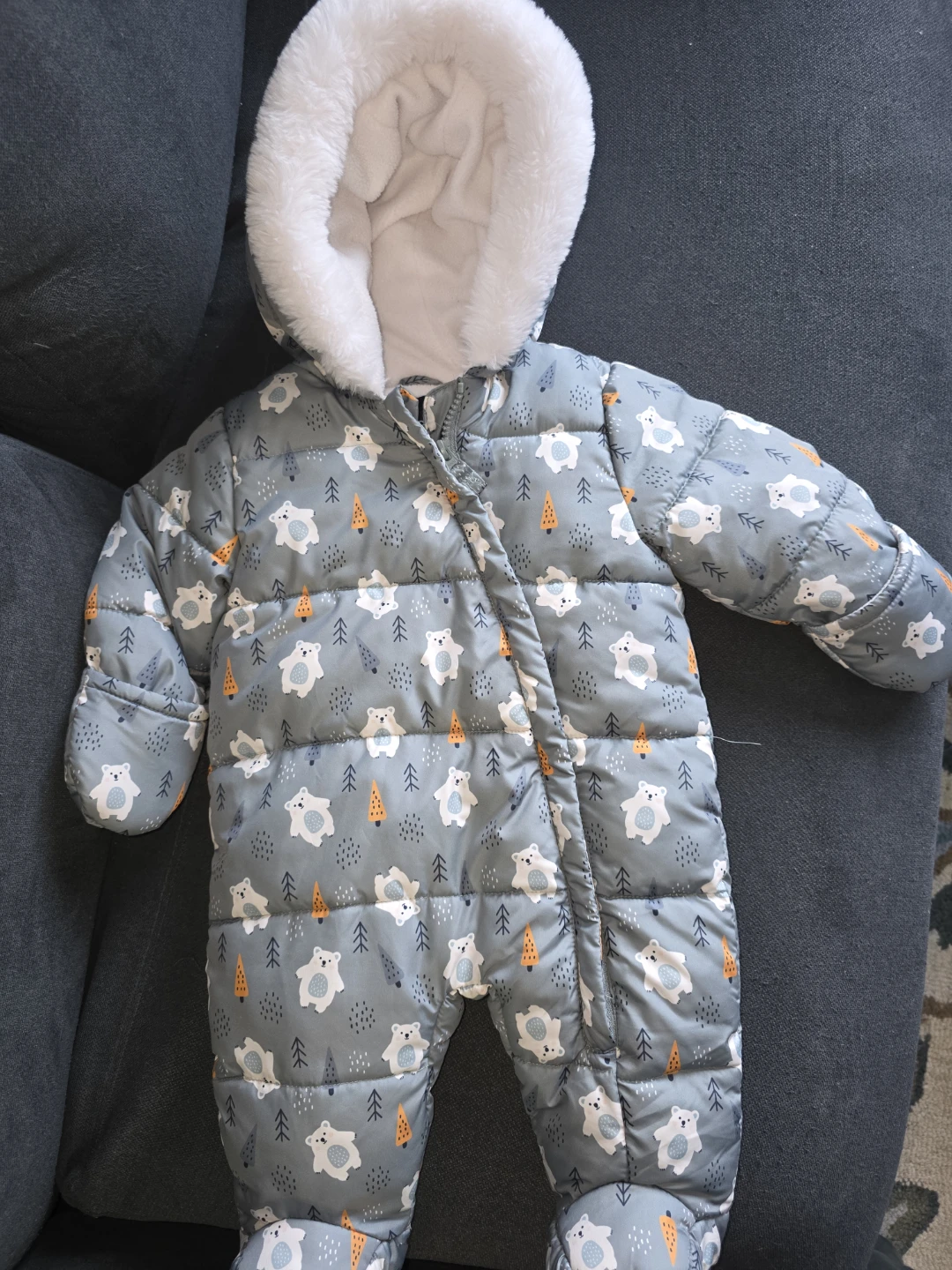 George Baby Snowsuit - 0-3M - photo 4
