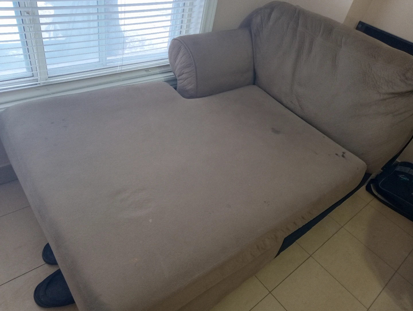 Taupe Chaise Lounge - photo 4