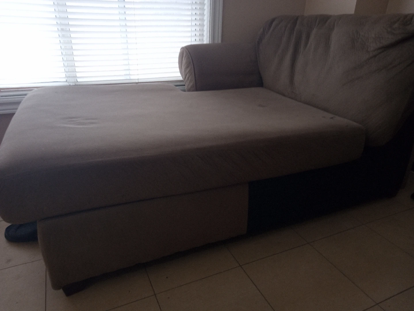 Taupe Chaise Lounge - photo 5