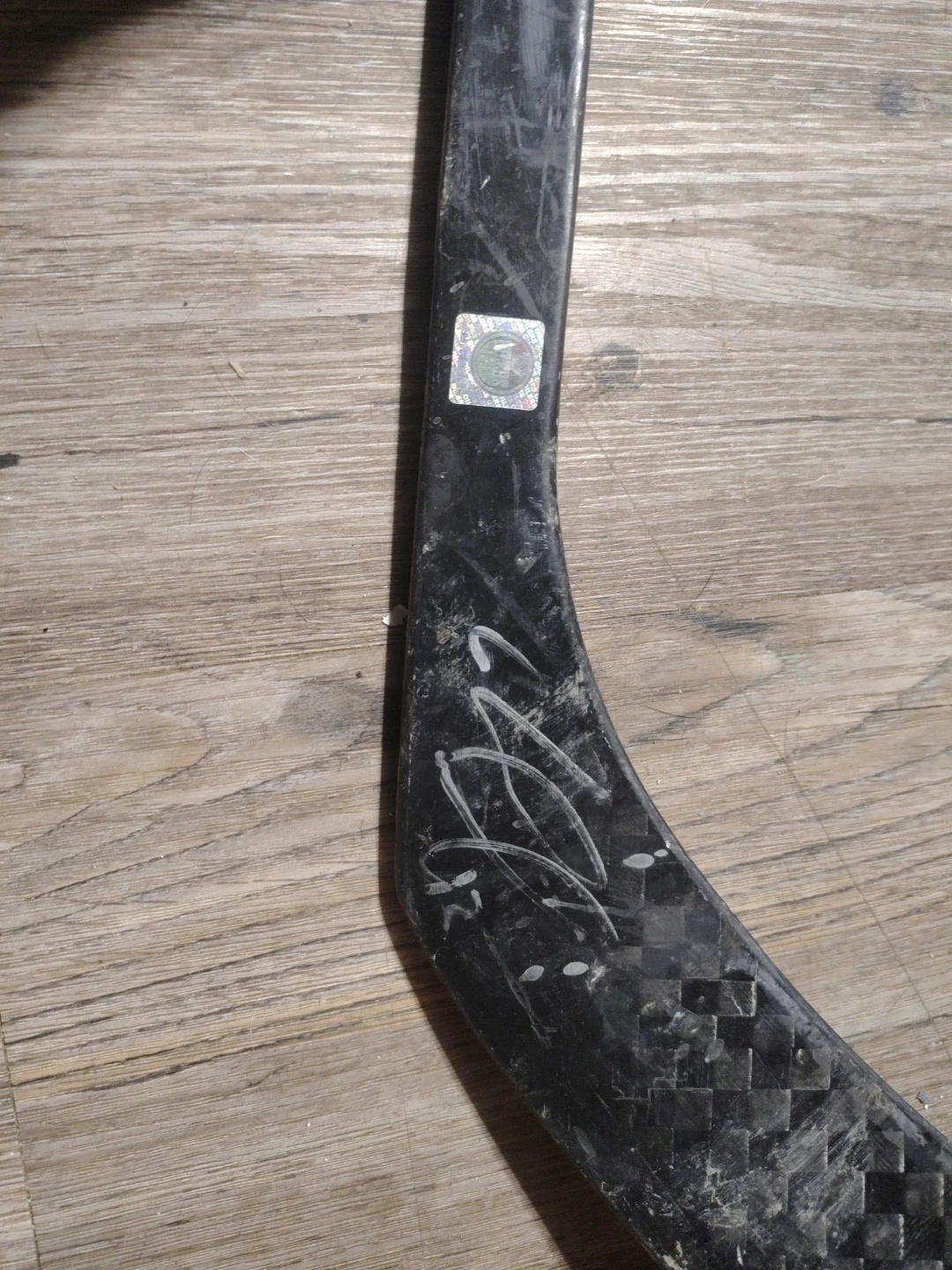 Oilers signed stick