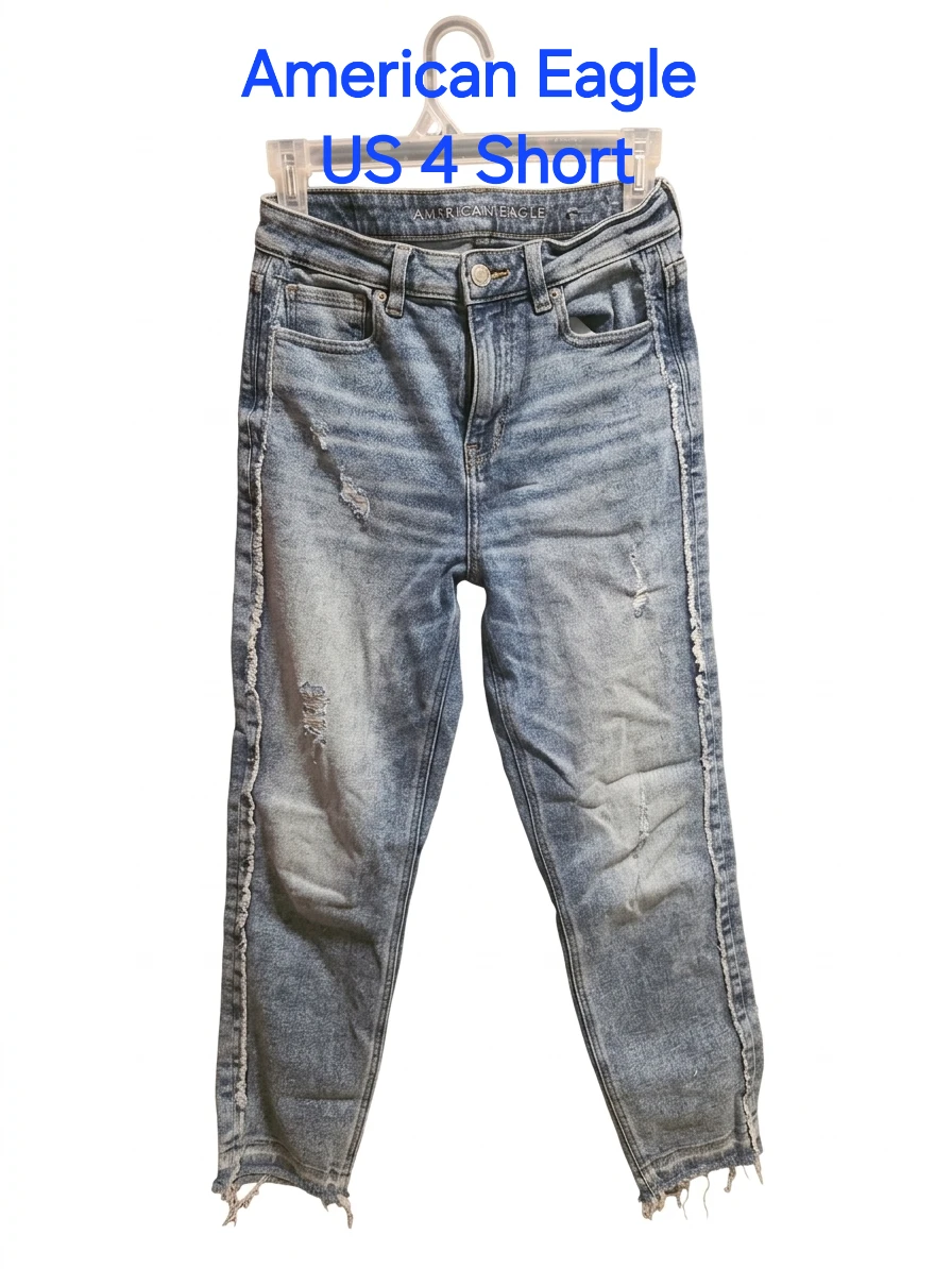 3 jeans for $25. Gap Jeans Size 6/28 and Amerocan Eagle