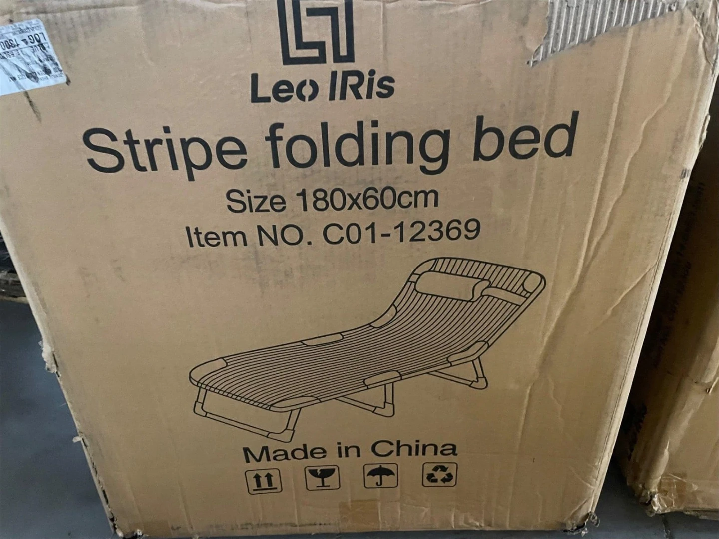 Leo IRis Stripe Folding Bed - photo 4