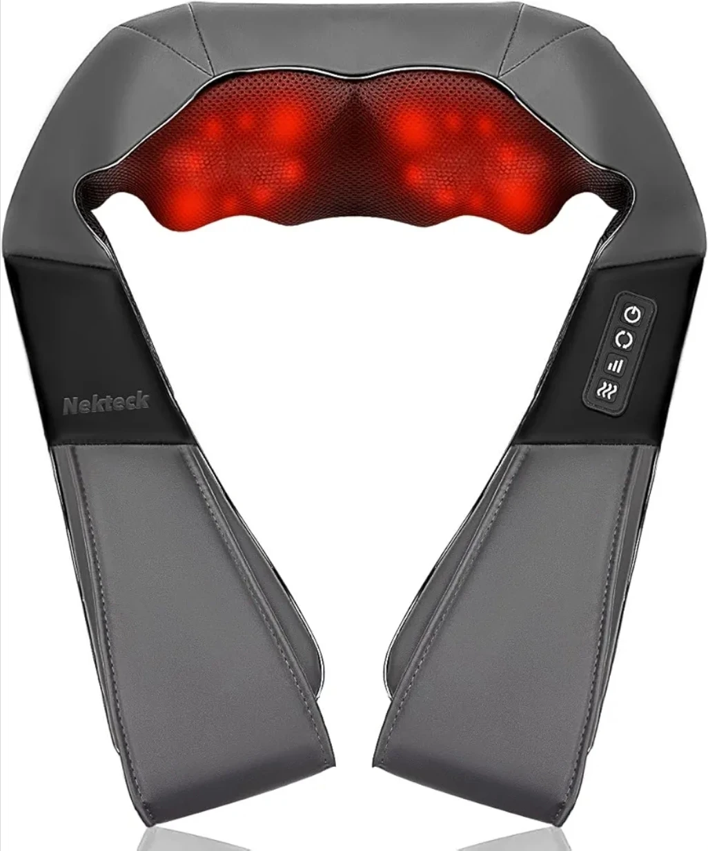 Nekteck Neck and Shoulder Massager with Heat - photo 2