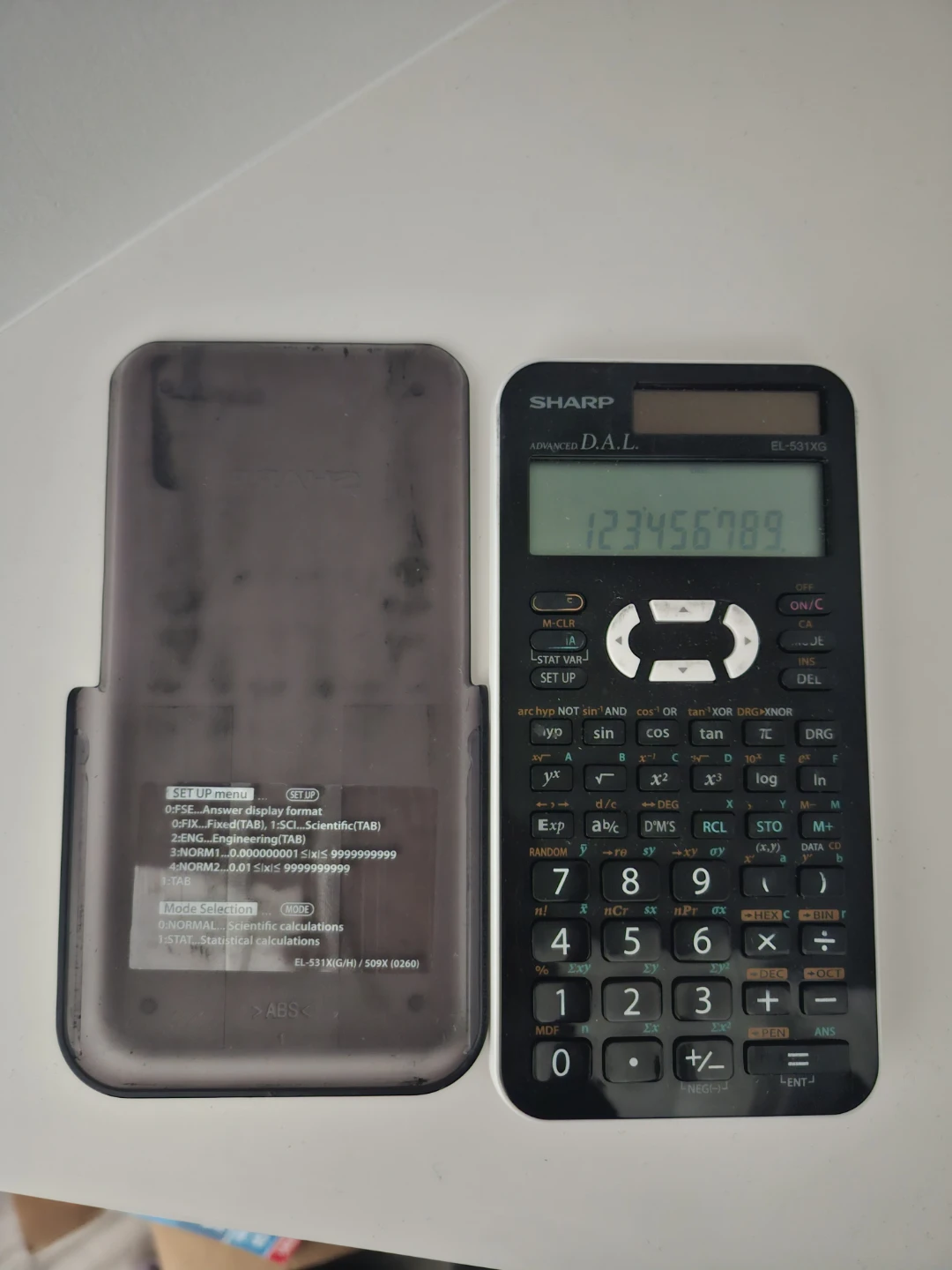 Sharp EL-531XG Advanced D.A.L. Scientific Calculator - photo 2