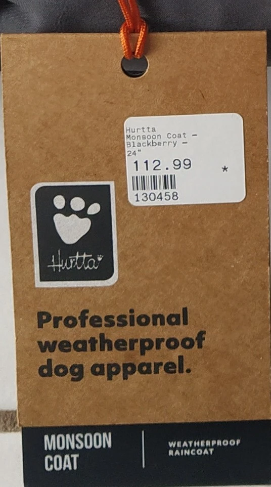 Hurtta Monsoon Coat - Blackberry - 24" - photo 2