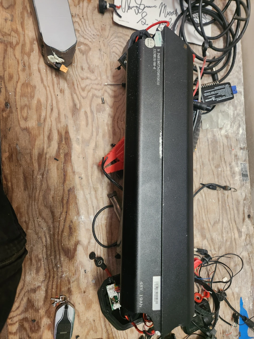 Needs repair 48V 19Ah Electric Bike Battery