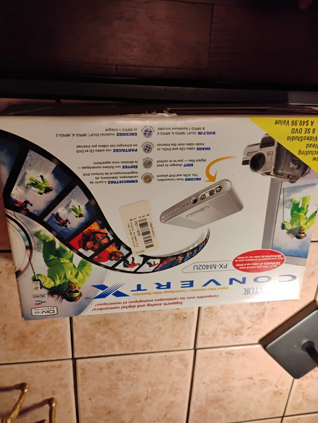 Plextor convertX Video Converter with Power Adapter - photo 2