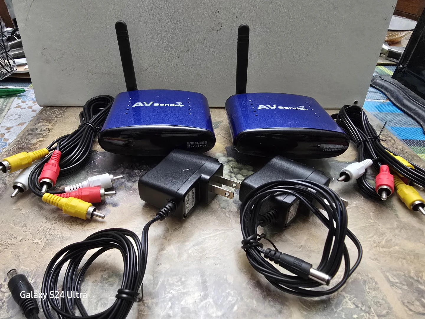 Pakite 5.8GHz 200M Wireless AV TV Audio Video Sender Receiver - photo 2