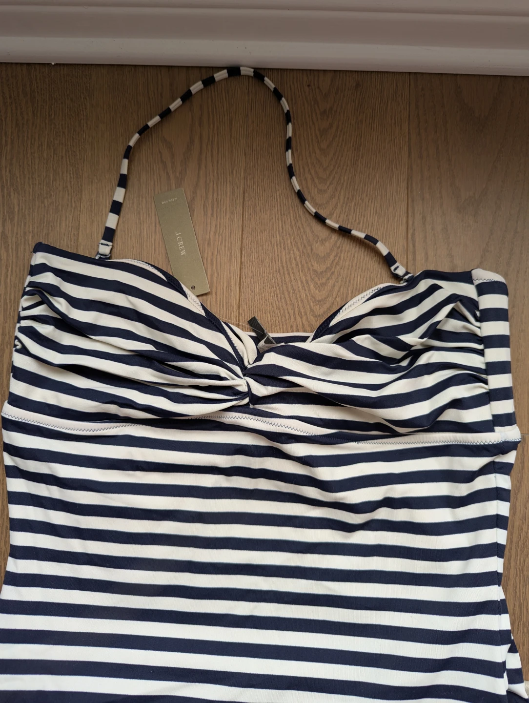 J.Crew Striped One-Piece Swimsuit - photo 2
