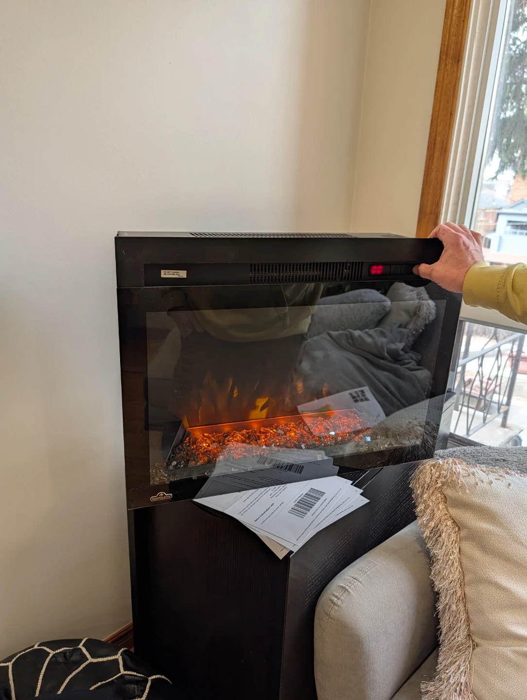 Napoleon 24 electric fireplace - photo 5