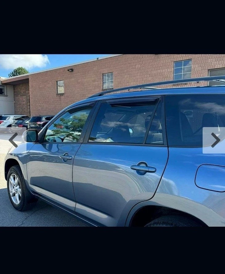 Blue Toyota RAV4 SUV