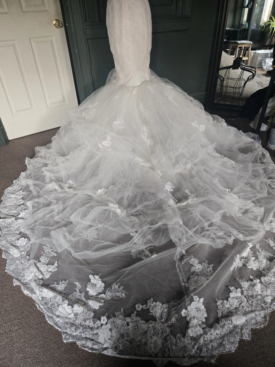 Enzoani  Kendra.  Lace bridal gown - photo 3