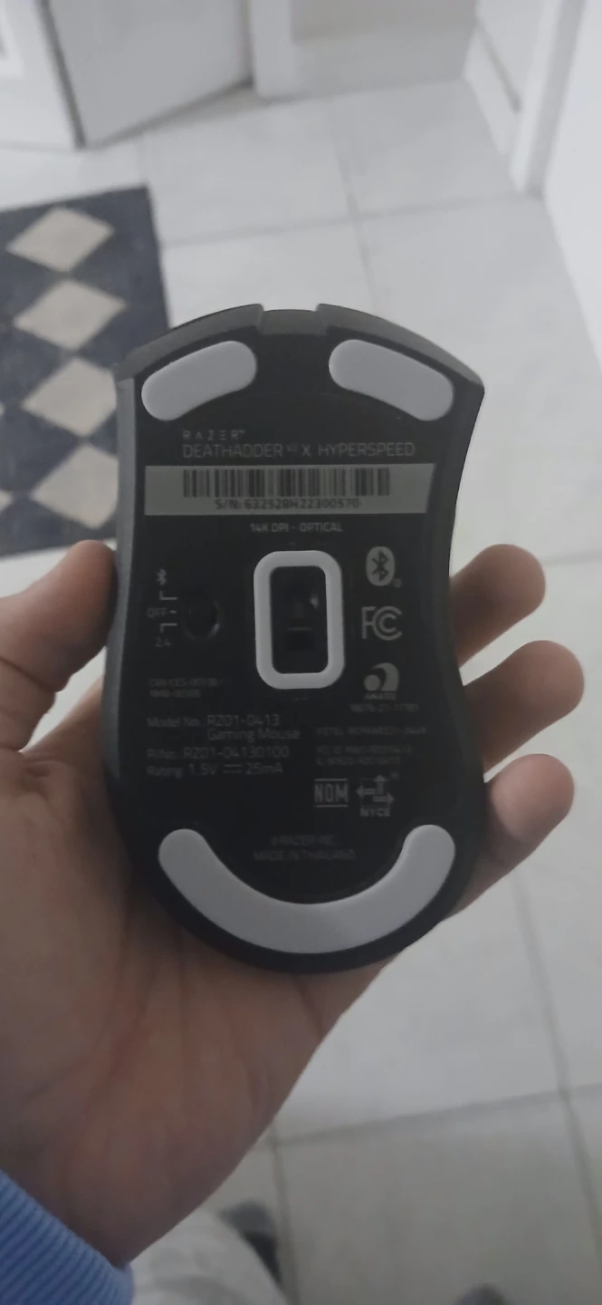 Razer DeathAdder V2 X Hyperspeed Wireless Mouse - photo 2