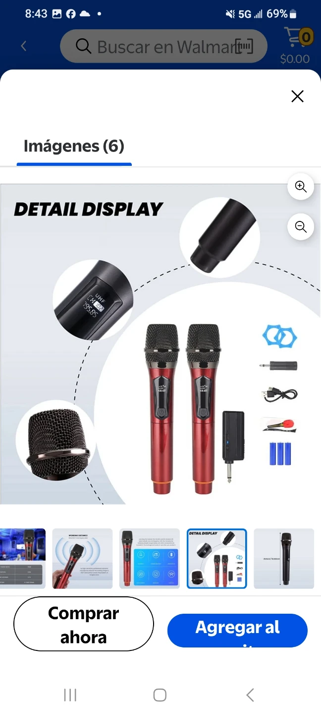 Wireless Dynamic Microphone with Receiver - photo 5