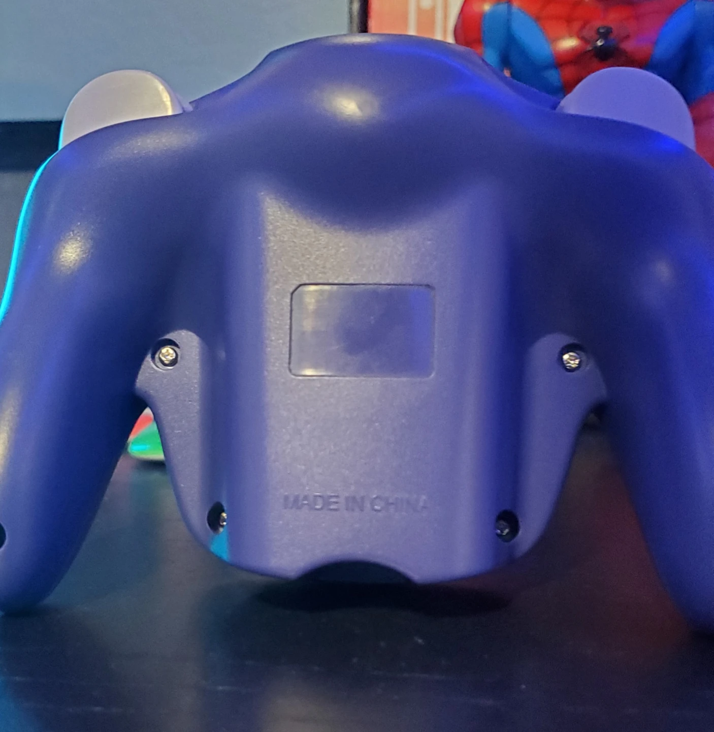 Purple Wireless GameCube Controller with Receiver - photo 4