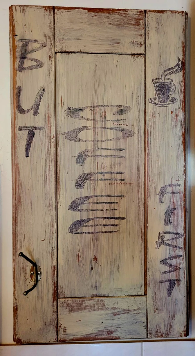 Rustic home decor, 2 pieces
