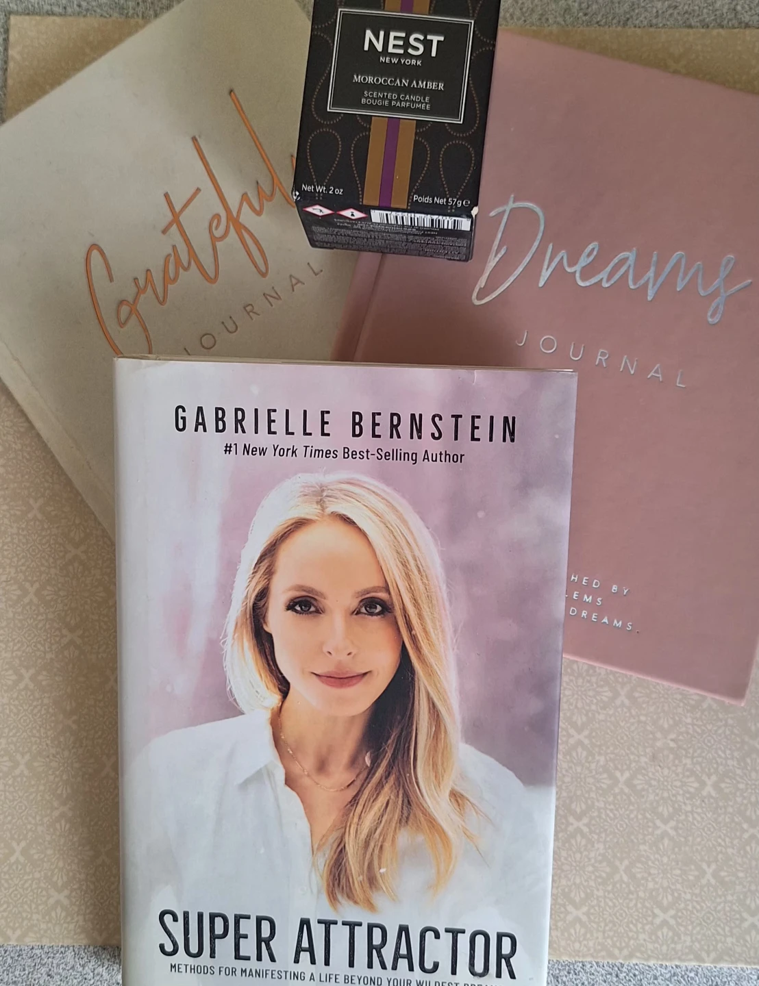 Super Attractor book with Guided Journals & NEST candle