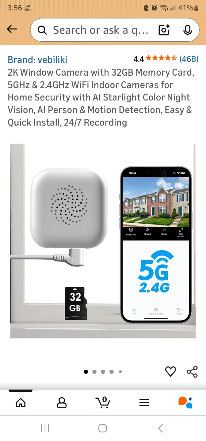 New Window Security Camera