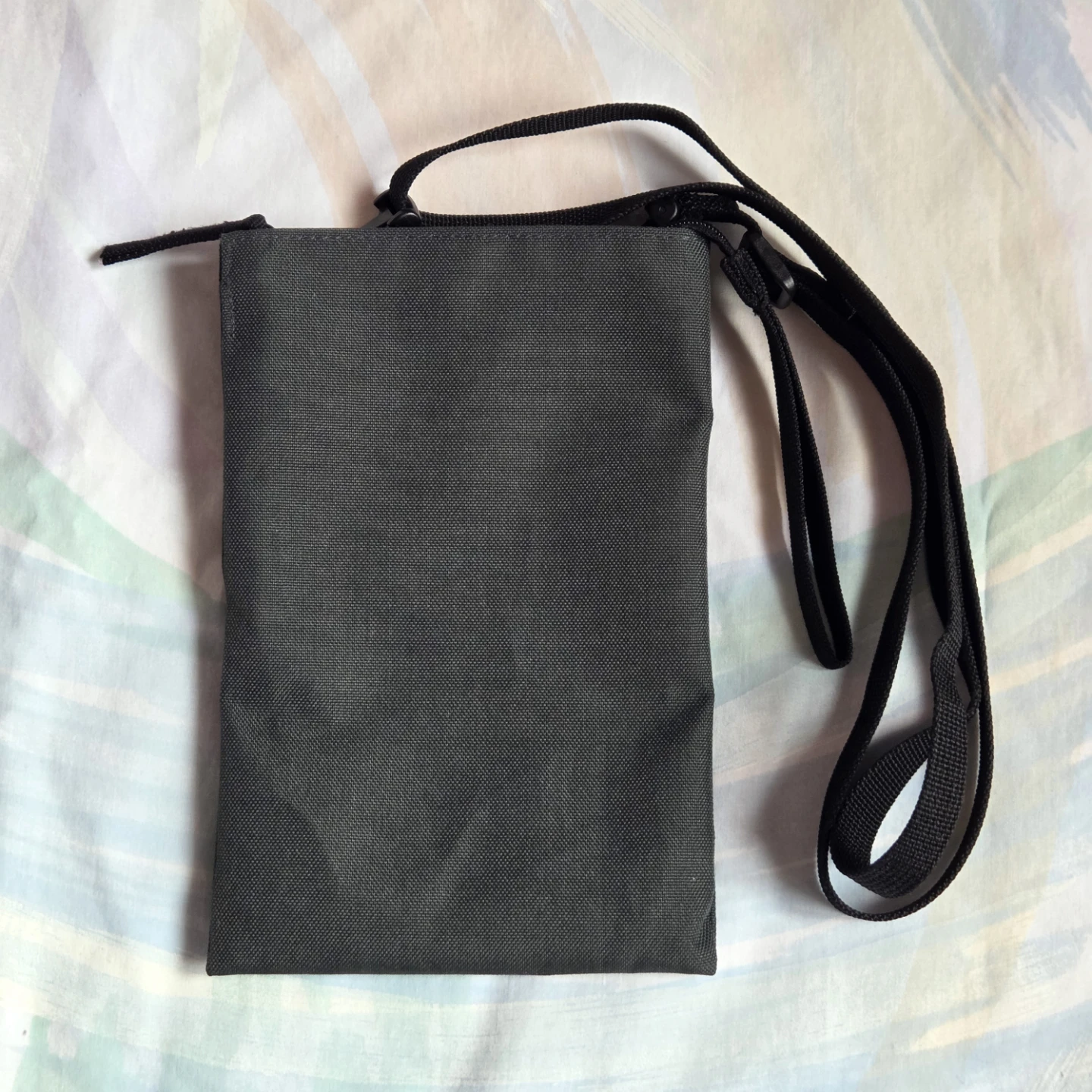 MUJI Dark Green Mini Crossbody Bag