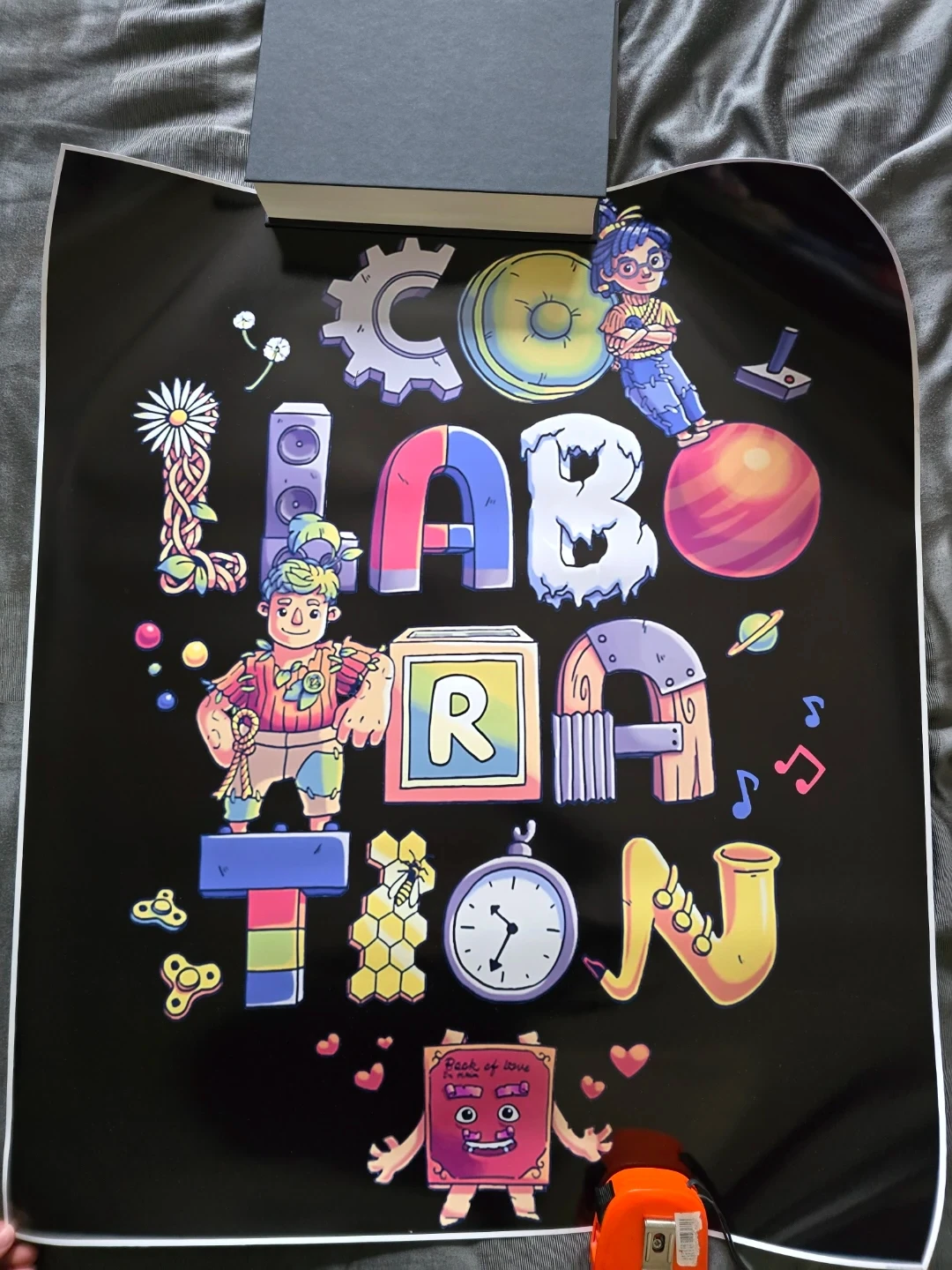 Collaboration Poster from It Takes Two Game