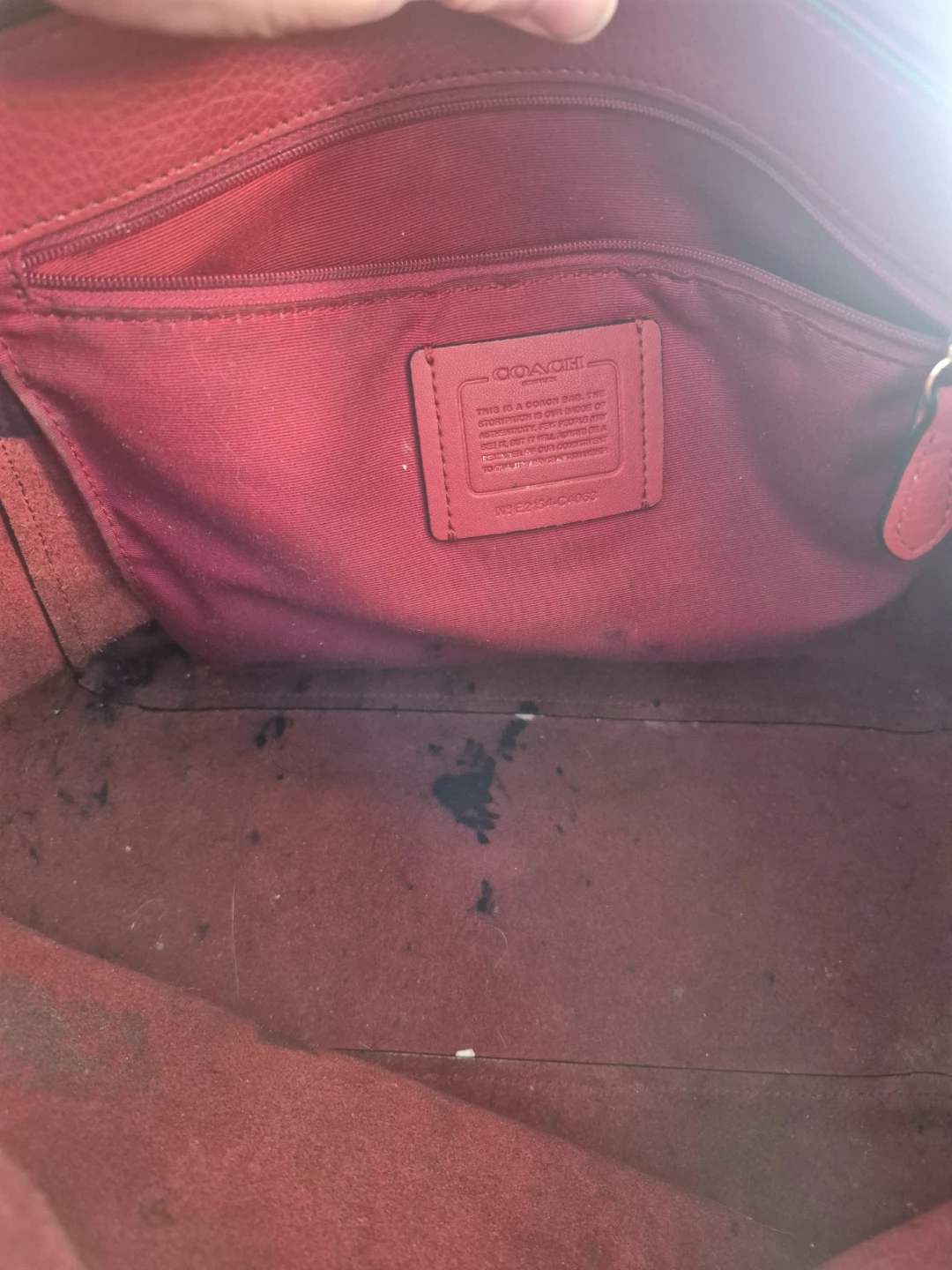Coach Leather Tote Bag - photo 3
