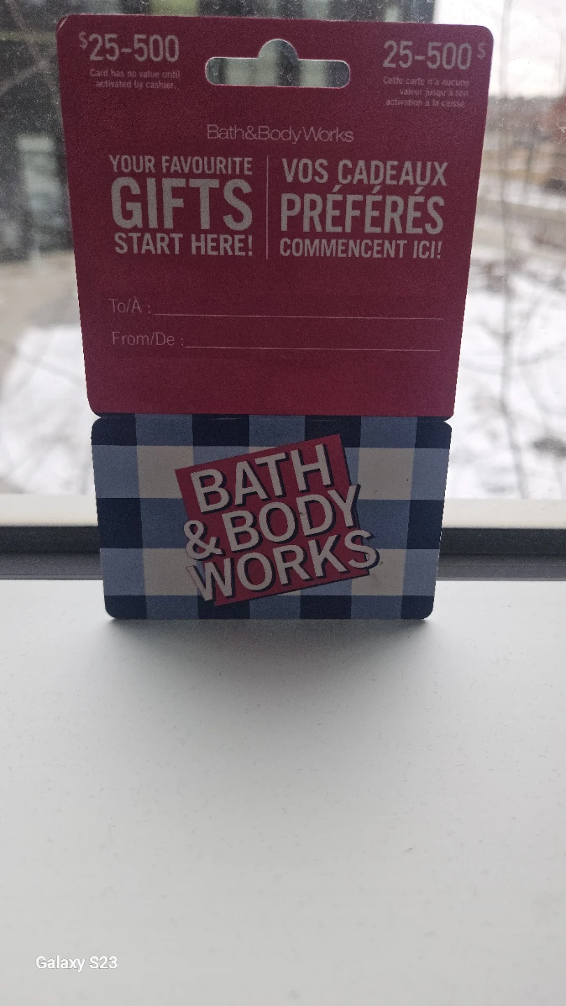 Bath & Body Works Gift Card