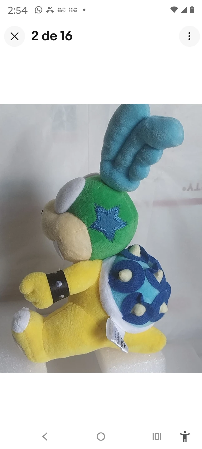 Super Mario Ludwig Von Koopa Plush Toy - photo 3