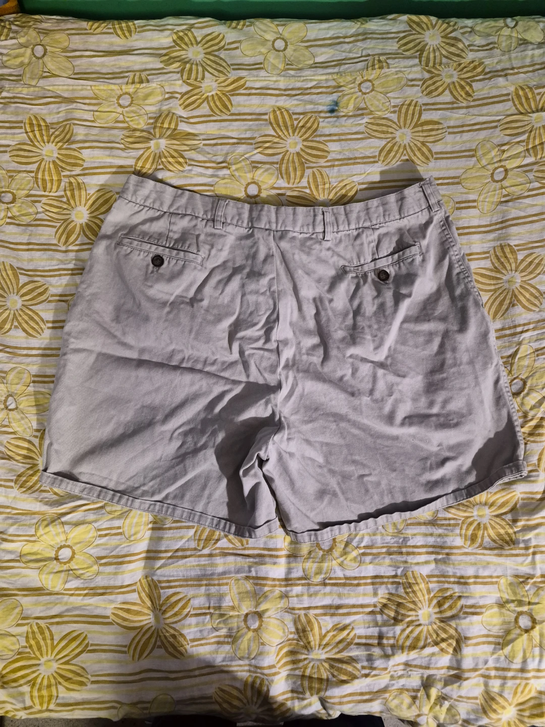 Beige vintage rolled shorts - photo 2