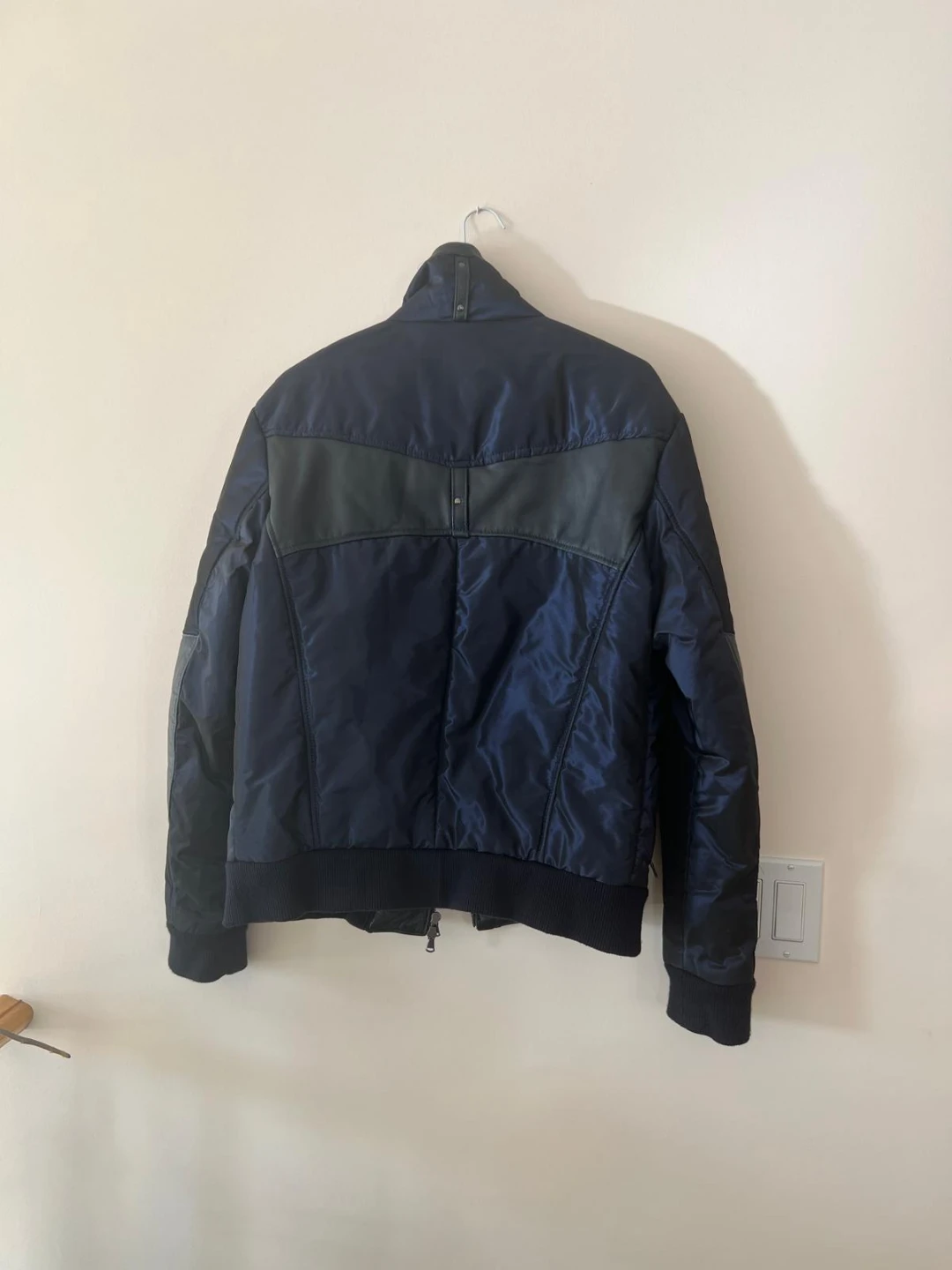 Collection Genuine Leather Bomber Jacket - photo 3
