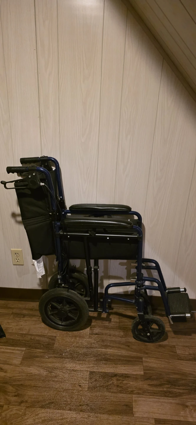 Drive Blue Transport Wheelchair - photo 3