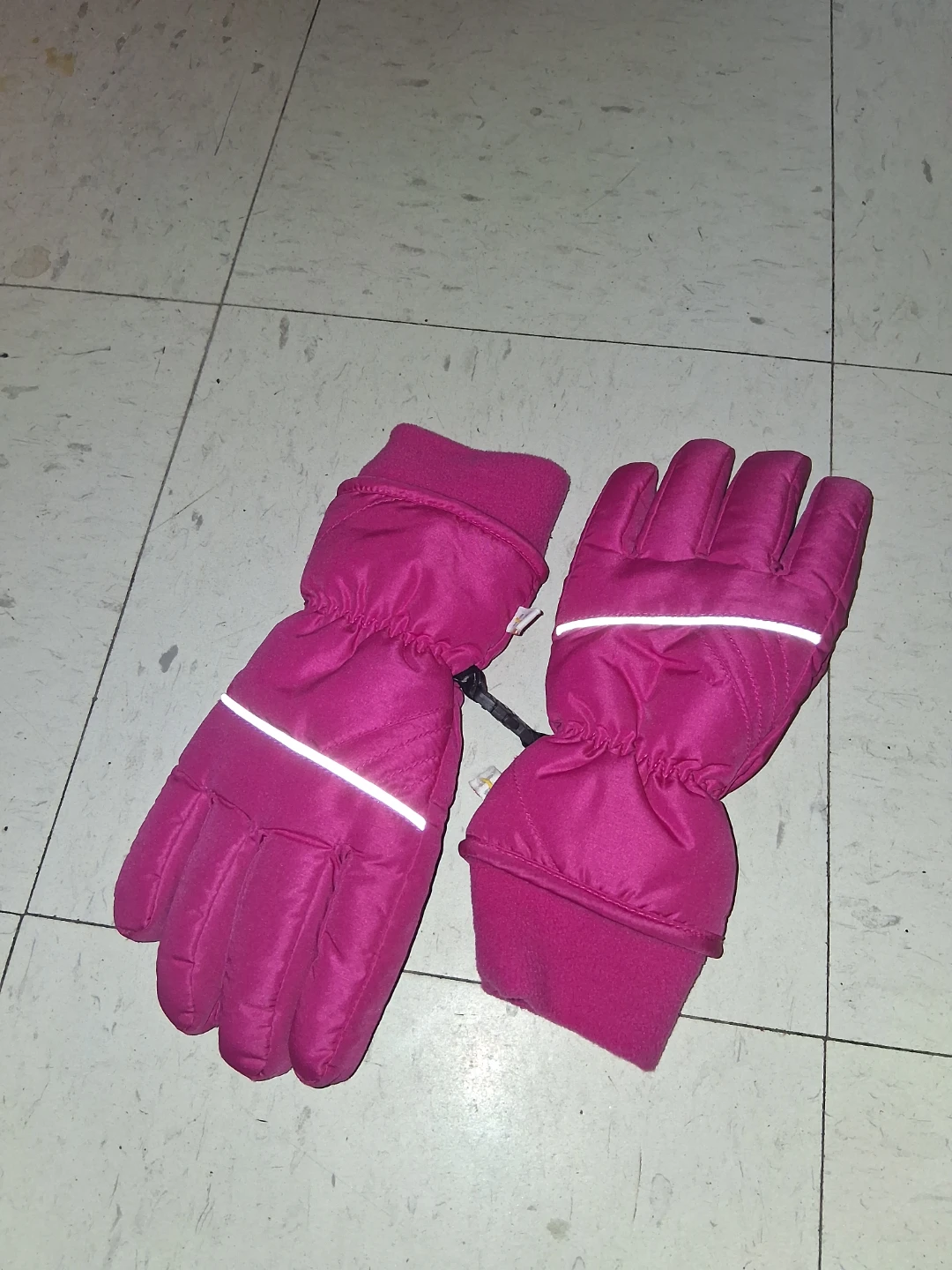 Hot Paws Pink Ski Mittens L/XL (7-14 Years)