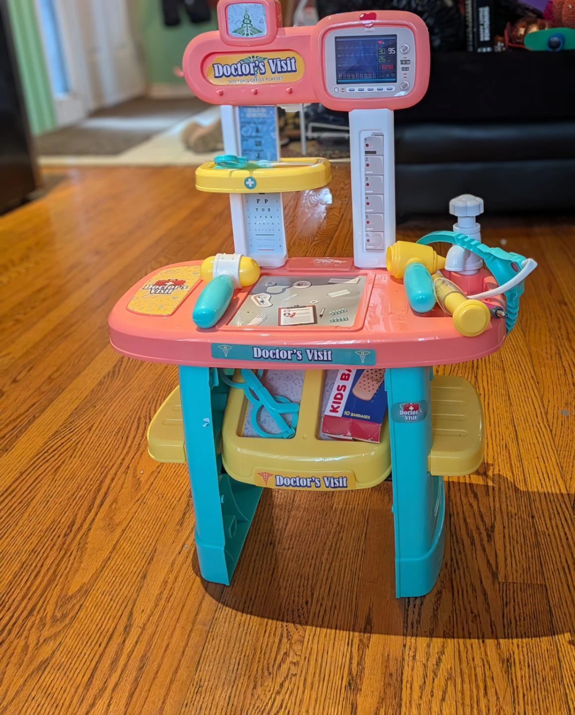 Doctor's Visit Kids Toy Medical Station