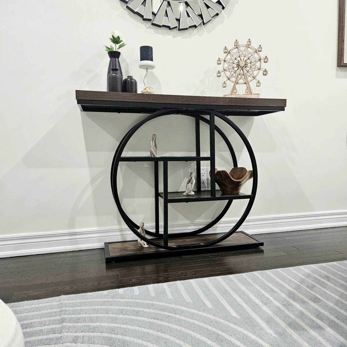 41.3" Console Table with Shelf