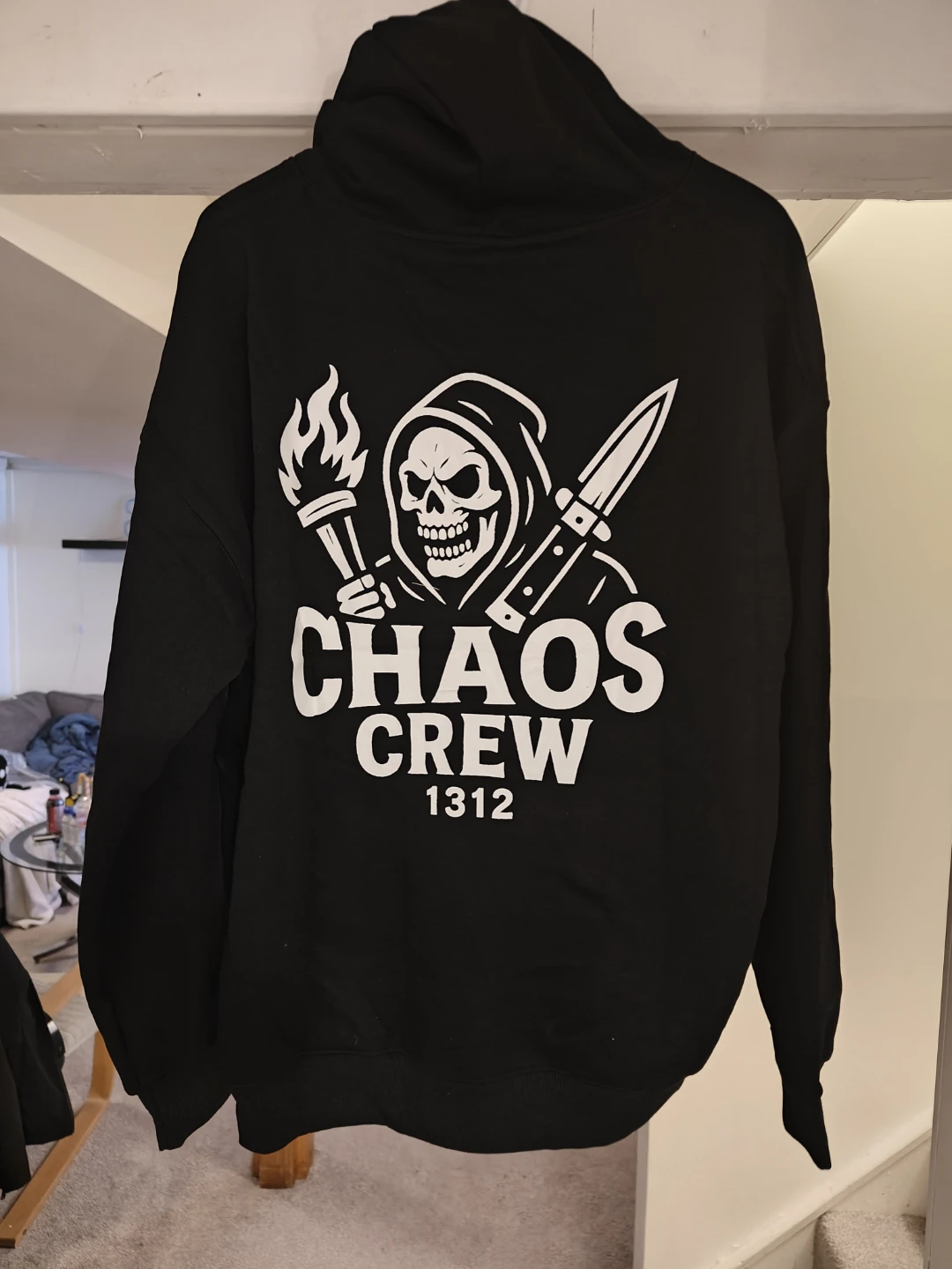 Black Chaos Crew Hoodie - photo 5