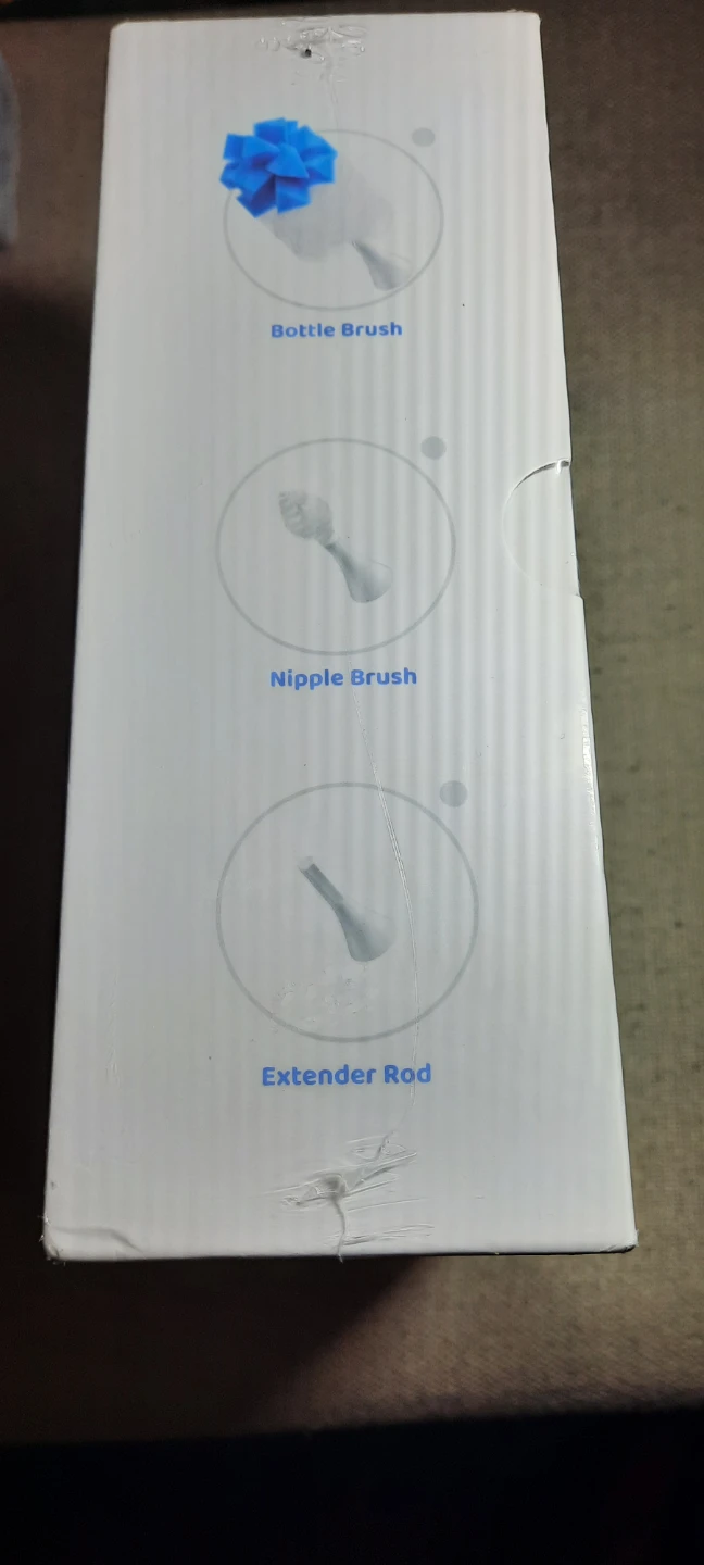 Sealed Klarpul Electric Bottle Brush Set 🥕 - photo 3