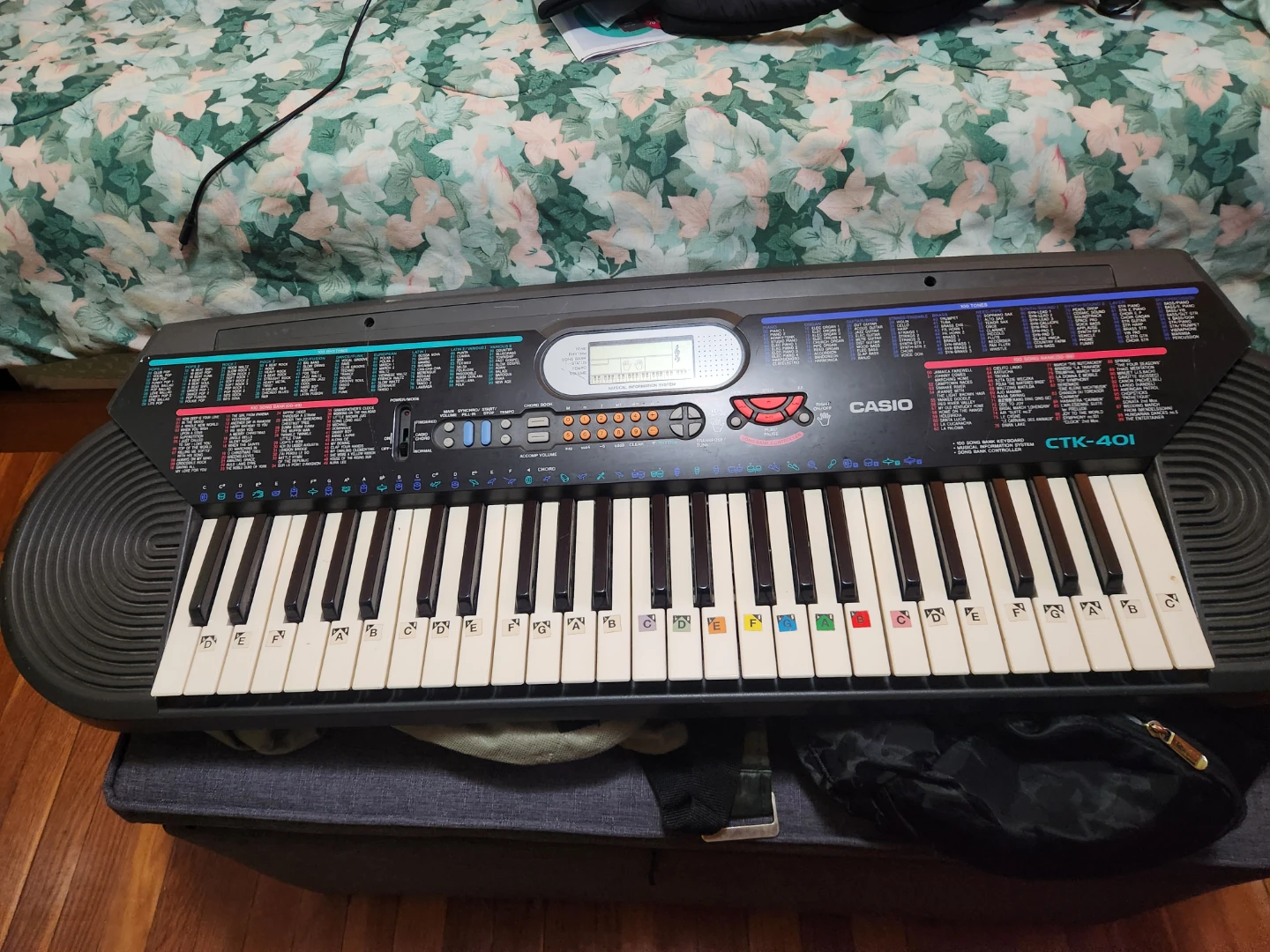 Casio CTK-401 Electronic Keyboard with S84-10tand - photo 4