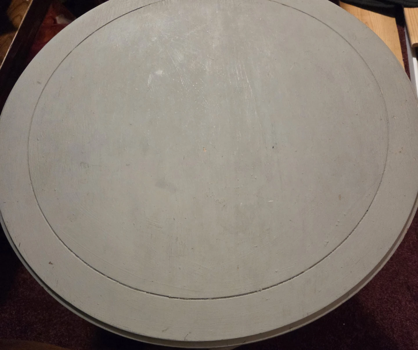 Vintage Hexagonal Side Table - photo 2