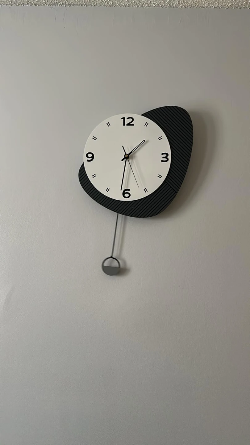 Modern Pendulum Wall Clock