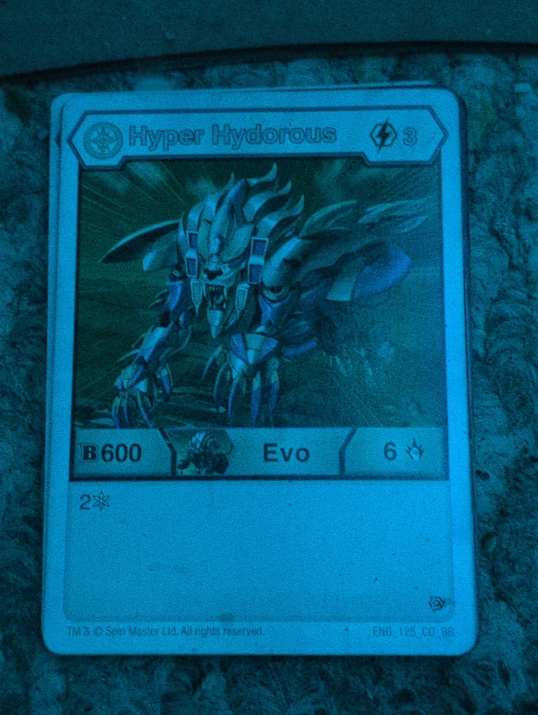 Bakugan Hyper Hydorous Card - photo 2