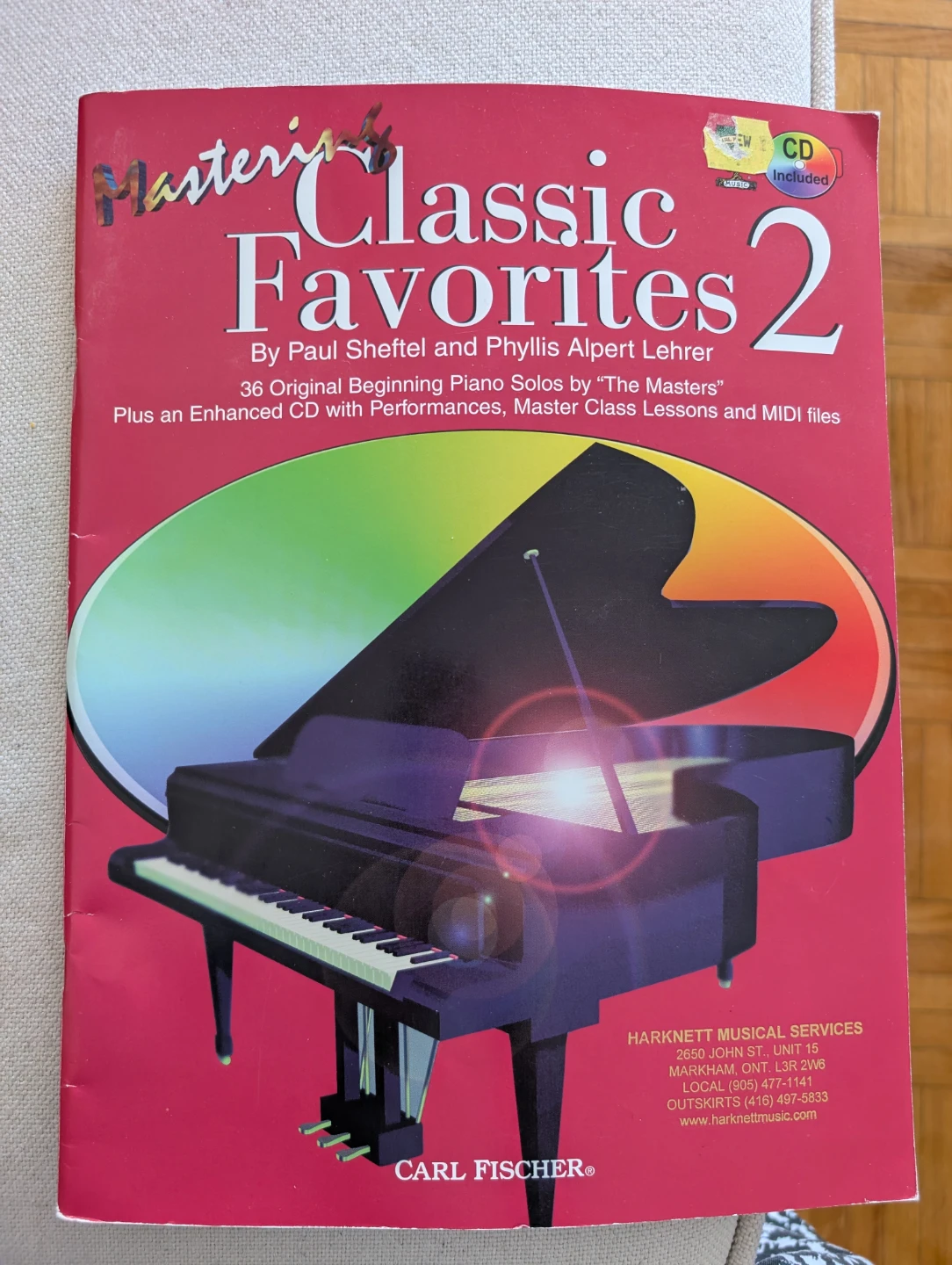 Classical Piano book for beginners