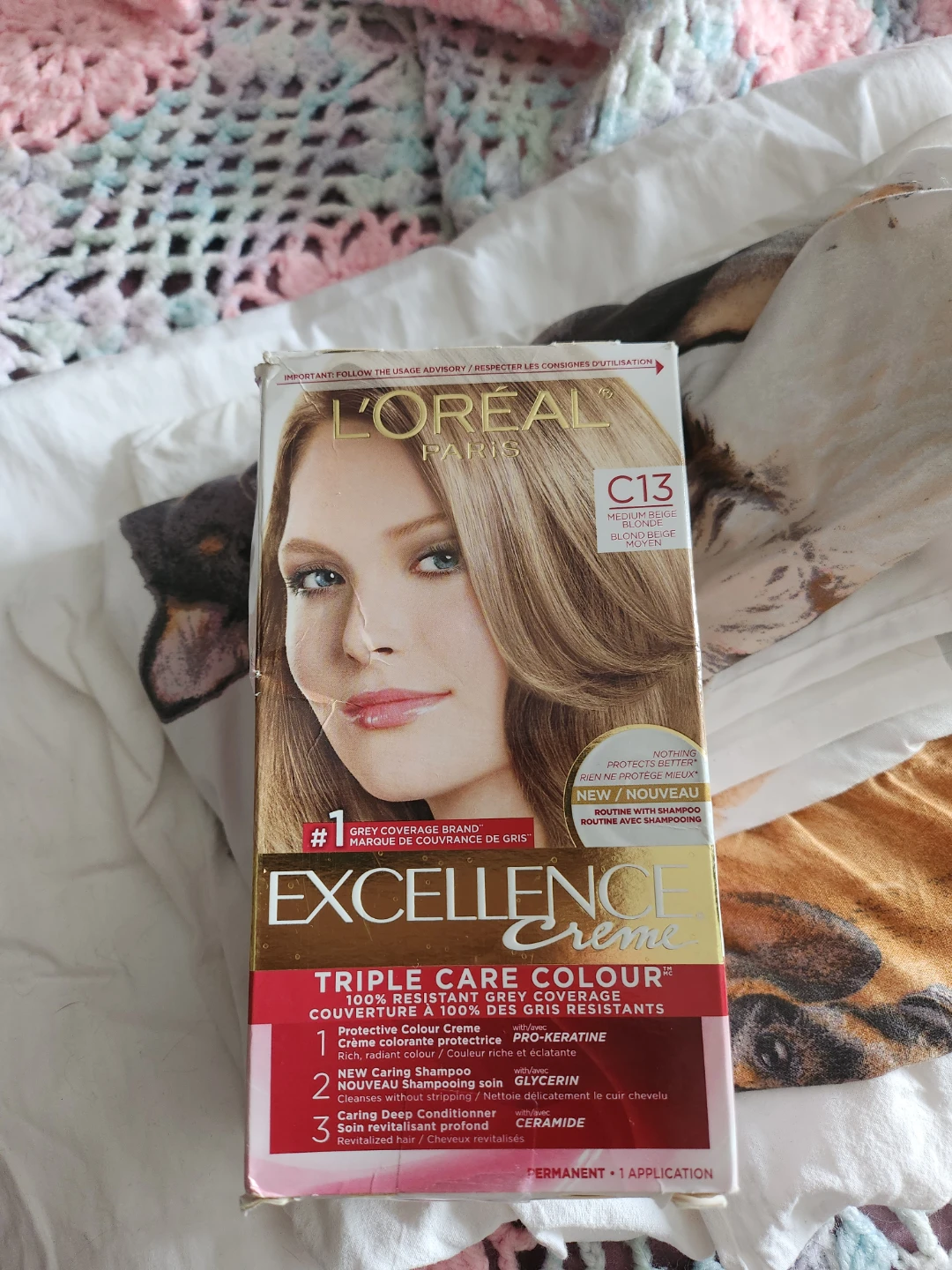 L'Oréal Excellence C13 Medium Beige Blonde Hair Colour